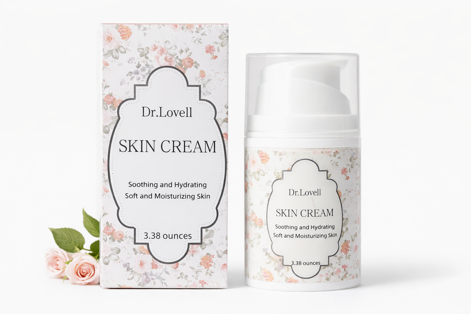 Dr. Lovell Skin Cream — Soothing & Hydrating Moisturizer (3.38 oz)